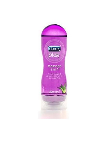 Durex® Play Gel Masaje 2 En 1 Lubricante Aloe Vera 200Ml