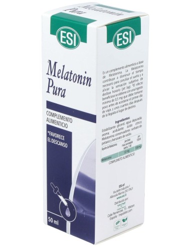Melatonin Pura 1Mg Sin Erbe Della Notte 50Ml.