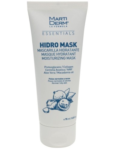 Martiderm Essentials Hidro-Mask Mascarilla Hidratante Y Reafirmante, 75 Ml