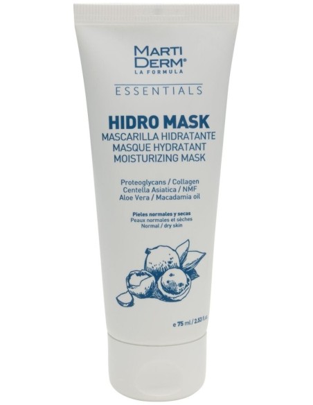 Martiderm Essentials Hidro-Mask Mascarilla Hidratante Y Reafirmante, 75 Ml