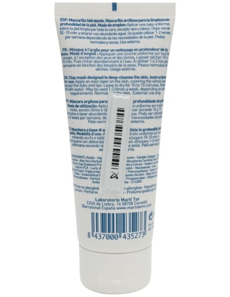 Martiderm Essentials Hidro-Mask Mascarilla Hidratante Y Reafirmante, 75 Ml