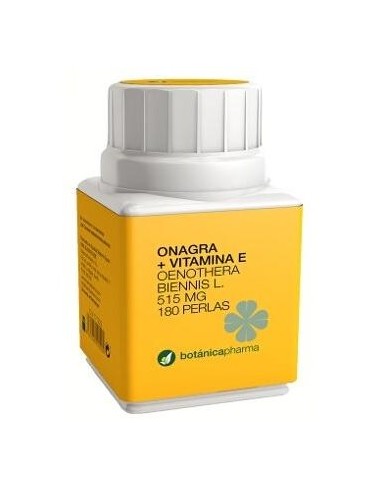Botánicapharma Onagra+Vitamina E 515Mg 180 Perlas