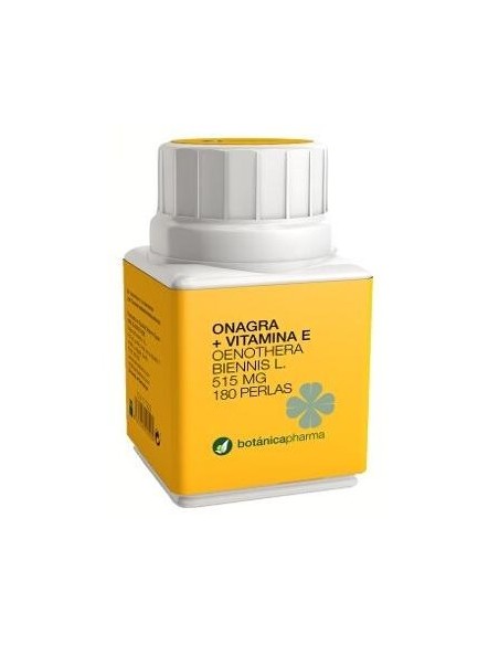 Botánicapharma Onagra+Vitamina E 515Mg 180 Perlas