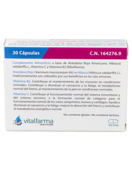 Urbac 30 Capsulas Vitalfarma