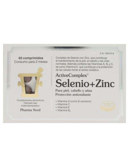 Activecomplex Selenio+ Zinc 60 Comprimid