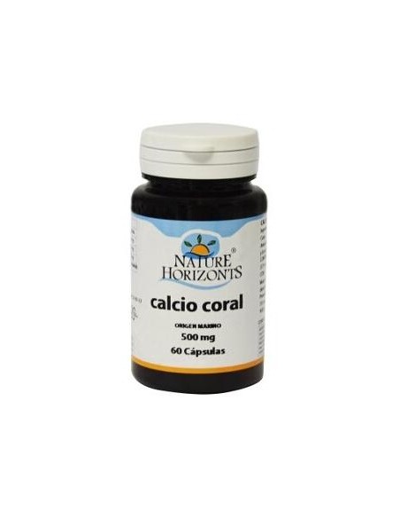 Calcio Coral 500Mg 60Caps Nature Horizon