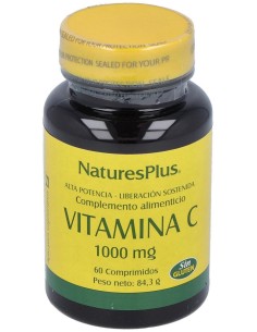 Vit. C 1000Mg + Escaramujo (Accion Ret.) 60Comp.