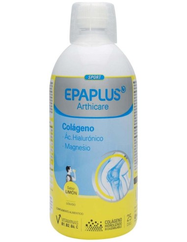 Epaplus Arthicare Colágeno Líquido + Silicio + Ácido Hialurónico + Magnesio Limón 1L