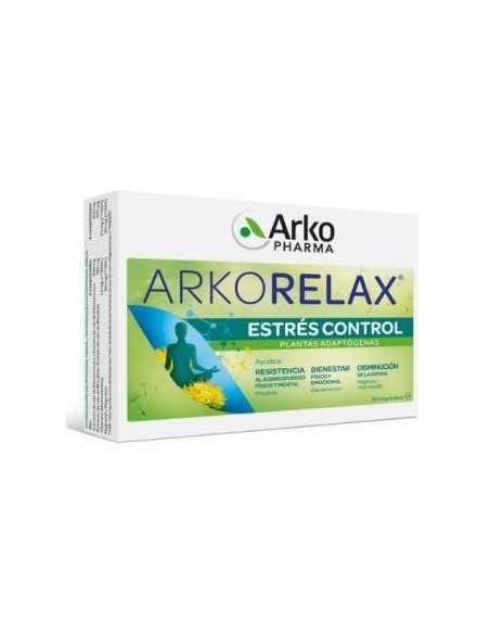 Arkopharma Arkorelax Estrés Control 30Comp