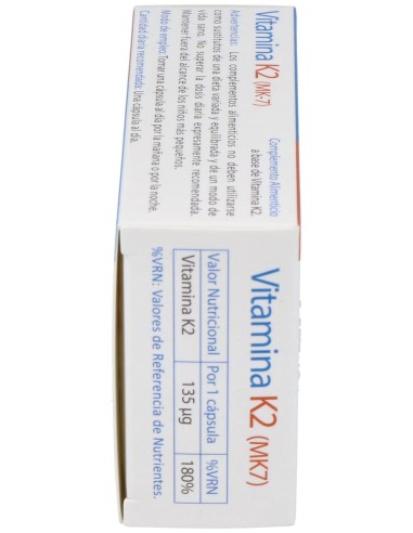 Vitalfarma Vitamina K2 135 Mcg 30 Capsulas