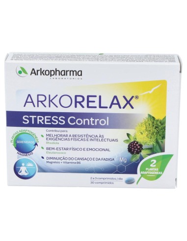 Arkopharma Arkorelax Estrés Control 30Comp