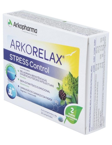 Arkopharma Arkorelax Estrés Control 30Comp