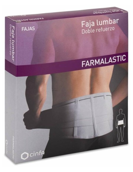 Farmalastic Faja Lumbar Doble Refuerzo Talla 1, 1 Ud