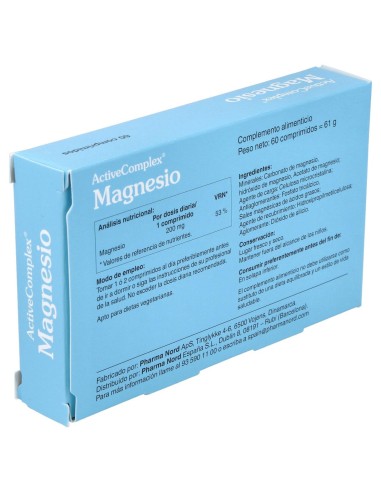 Activecomplex Magnesio 60 Comprimidos