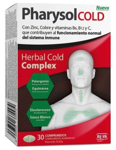 Pharysolcold 30 Comprimidos