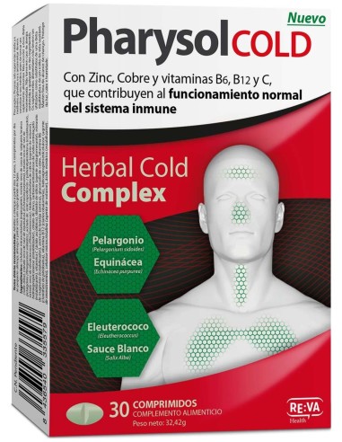 Pharysolcold 30 Comprimidos