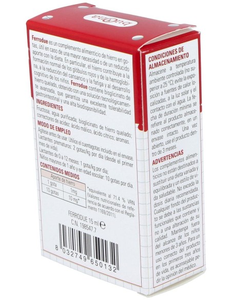 Buona Gotas Ferrodue 15Ml