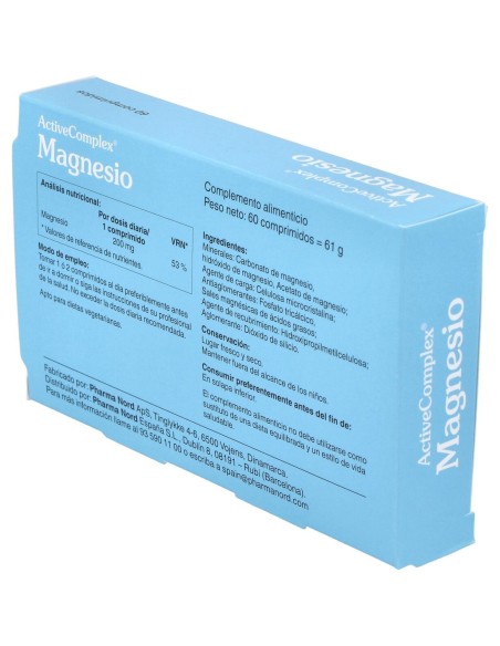 Activecomplex Magnesio 60 Comprimidos