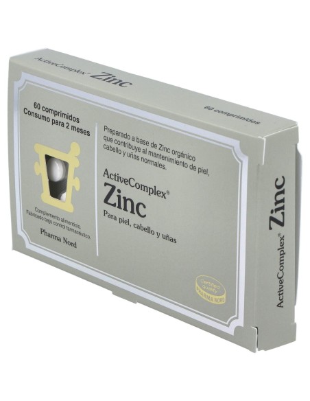 Activecomplex Zinc 60 Comprimidos