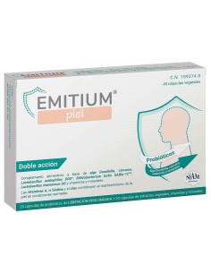 Emitium Piel 20+20 Caps Vegetales