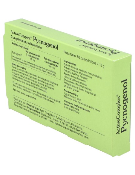 Activecomplex Pycnogenol 60 Compr Pharma