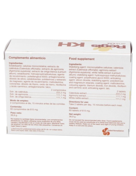 Regis K H 60 Comprimidos