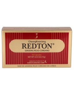 Ginseng Rojo Coreano Redton 50 Capsulas