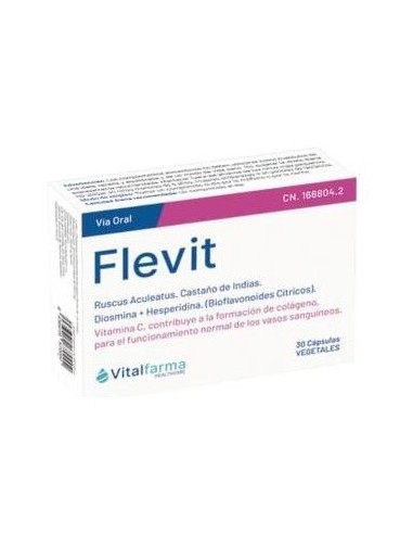 Flevit 30 Capsulas Vitalfarma