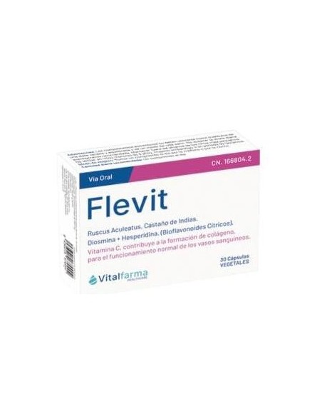 Flevit 30 Capsulas Vitalfarma