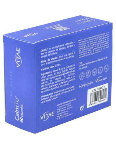 Calm Tu 60 Caps Vitae