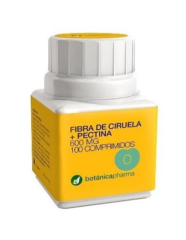 Botánicapharma Fibra Ciruela + Pectina 600Mg 100Comp