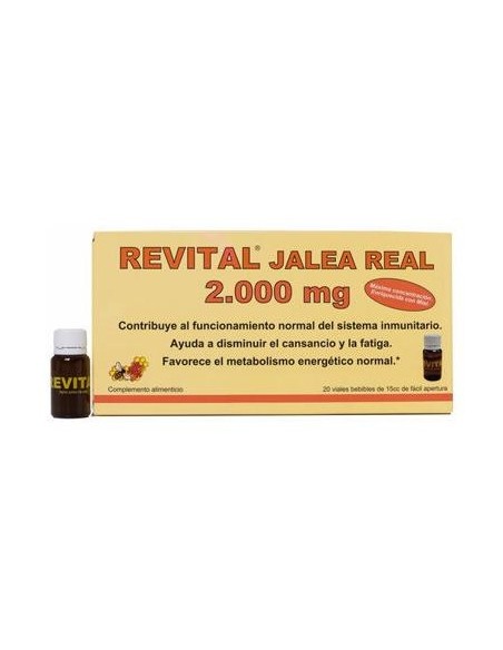 Revital Jalea Real 2000 Mg 20 Viales