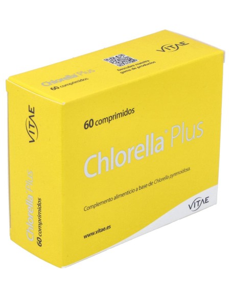 Chlorella Plus Con Zinc 60 Compr Vitae