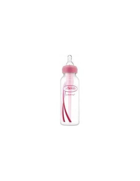 Biberon Options B/Estre Sili Redon +0M 250Ml Rosa