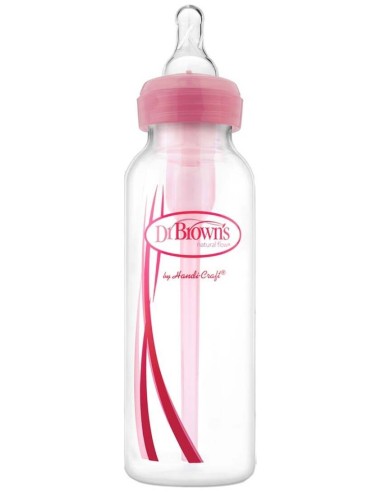 Biberon Options B/Estre Sili Redon +0M 250Ml Rosa
