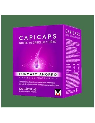 Capicaps Vitaminas Y Minerales 120Caps