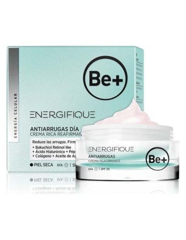Be+ Energifique Antiarrugas Día Crema Reafirmante Spf20 Piel Normal Mixta 50Ml
