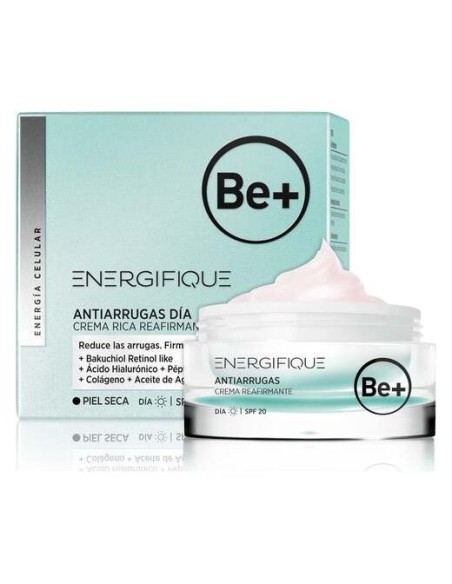 Be+ Energifique Antiarrugas Día Crema Reafirmante Spf20 Piel Normal Mixta 50Ml