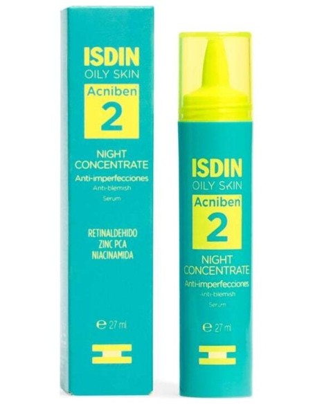 Isdin Oily Skin Acniben Night Concentrate Sérum Anti-Imperfecciones 27Ml