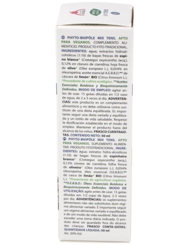 Phytobiopole Mix Tens 6 Hipertens 50 Ml Intersa