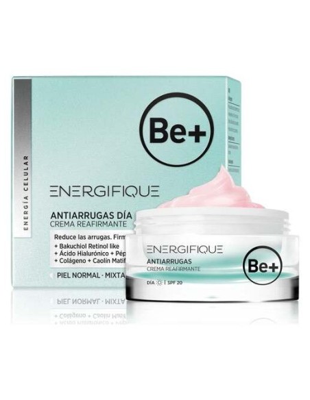 Be+ Energifique Antiarrugas Día Crema Reafirmante Spf20 Piel Normal Mixta 50Ml