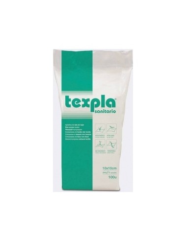 Texpla Aposito Tela S/Tejer 10X10Cm 100U