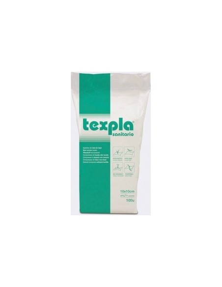 Texpla Aposito Tela S/Tejer 10X10Cm 100U