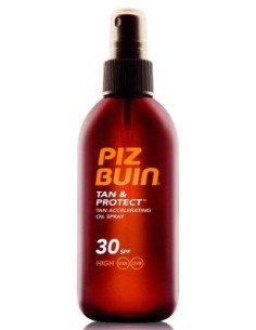 Piz Buin Tan Y Protect Aceite En Spray Acelerador Del Bronceado Spf30 150Ml