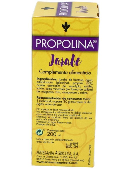 Propolina Adultos Jarabe 200Ml.