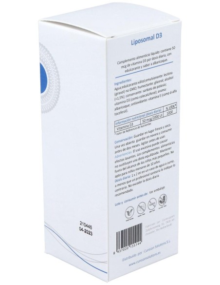 Liposomal D3 60Ml.