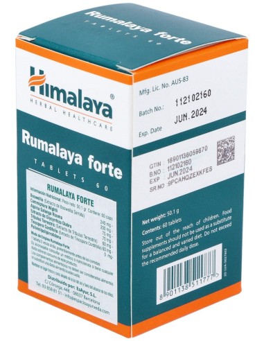Himalaya Healthcare Rumalaya Forte 60Cáps