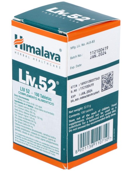 Himalaya Liv.52 100Caps