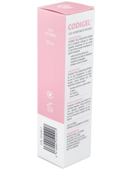 Codigel Gel Hidratante Íntimo, 125 Ml