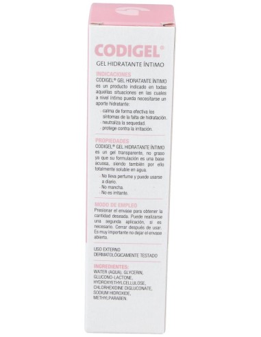Codigel Gel Hidratante Íntimo, 125 Ml